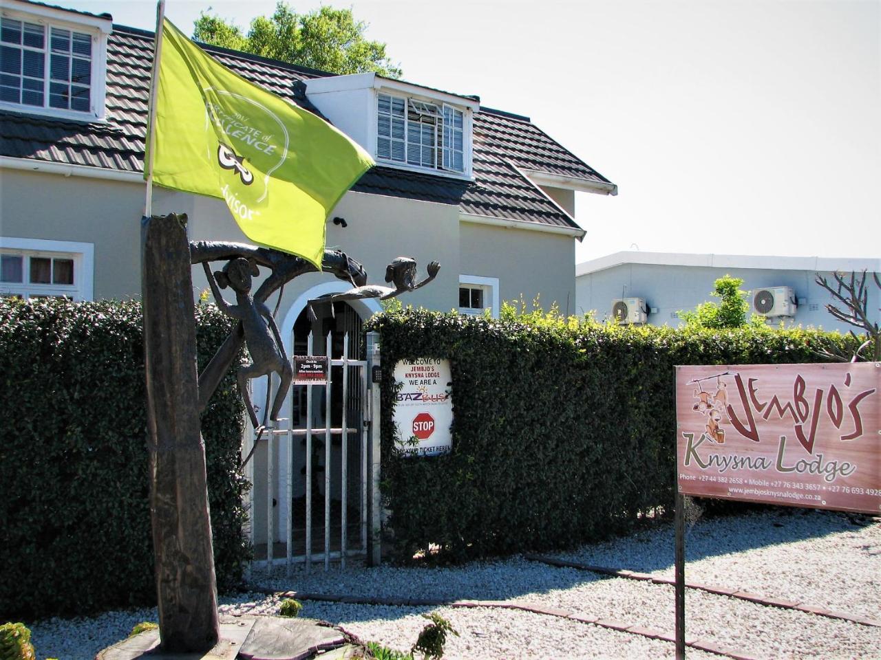 Jembjo'S Knysna Lodge & Backpackers ภายนอก รูปภาพ